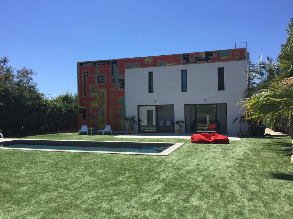 Le Cube Hotel Design A Hyeres Plage Avec Piscine Et Cuisine Esterno foto