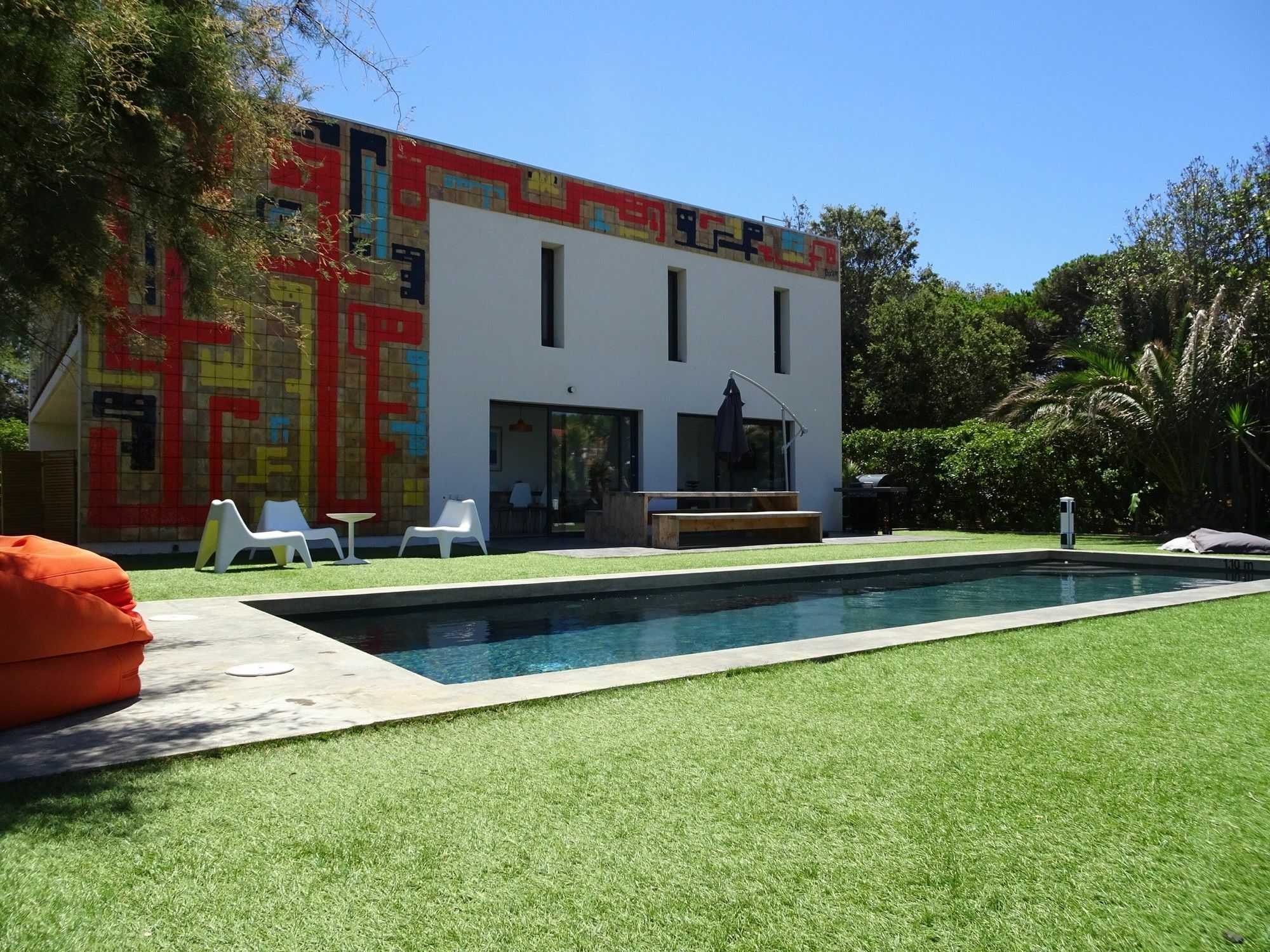 Le Cube Hotel Design A Hyeres Plage Avec Piscine Et Cuisine Esterno foto