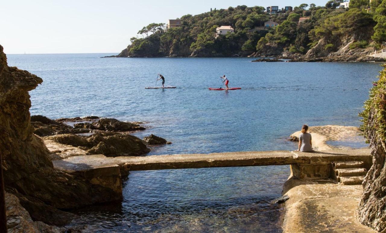 Le Cube Hotel Design A Hyeres Plage Avec Piscine Et Cuisine Esterno foto